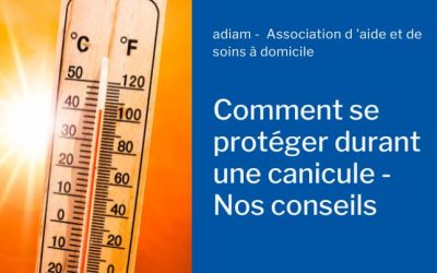 Canicule personne âgée, comment protéger les seniors  ?