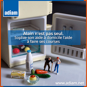 aide course domicile