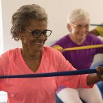 gym douce personne âgée