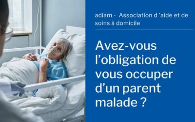 Est-on obligé de s&rsquo;occuper de ses parents malades ?