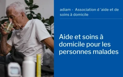 Aide à domicile pour les personnes malades